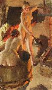 Women Bathing in the Sauna Anders Zorn